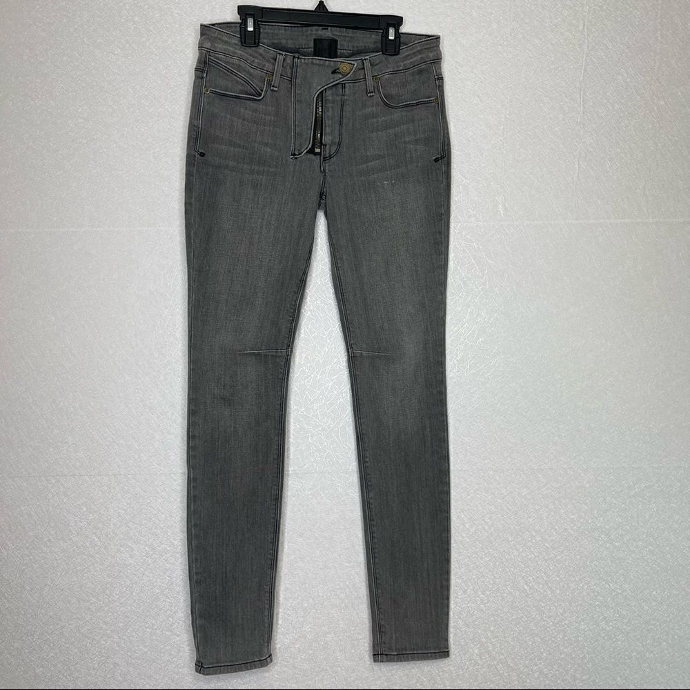 𝅺RTA - Road To Awe Stone Wash Skinny Jeans Gray 25